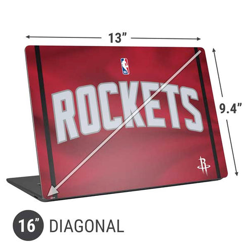 NBA Houston Rockets Jersey Universal Laptop 16in (13 x 9.4in) Skin